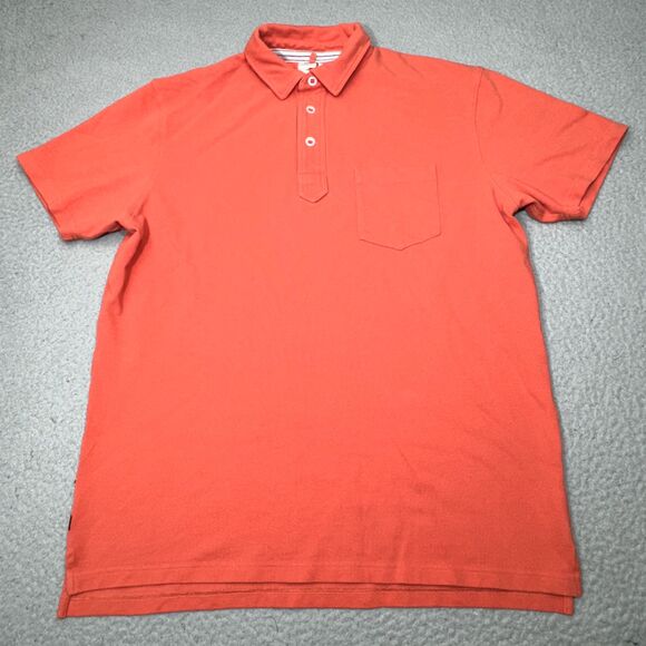 Relwen Polo Shirt Men Extra Large Knit Slot Soft Pocket 3 Button Golf Casual - Picture 2 of 12